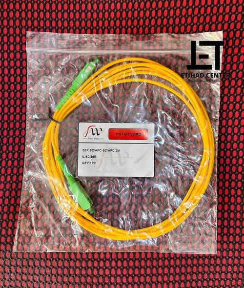 📍متوفر لدى مركز الاتحاد📍
باج كور _ بكتيله بجميع الانواع والقياسات

🟡Sc-sc   1m  اخضر -ازرق 
السعر 3،000
 🟡Sc-sc  1m  ازرق ازرق
السعر 3،000
🟡Sc-sc   5m  اخضر اخضر
السعر 3،000
🟡Sc-sc    3m اخضر اخضر
السعر 3،000
 🟡Lc-Lc  3m 
السعر 4،000  
🟡Lc-sc  3m  ازرق
السعر 5،000 
🟡Lc-sc  3m اخضر 
السعر 5،000
 🟡SC-SC مزدوج ازرق 
السعر  6،000

عروضنا اول بأول على قناة التلكرام مع الاسعار🫶
https://t.me/etihad89
توصيل لكل محافظات العراق✈️
للحجز والاستفسار: التلكرام 
@alibetr
الواتساب ***********
