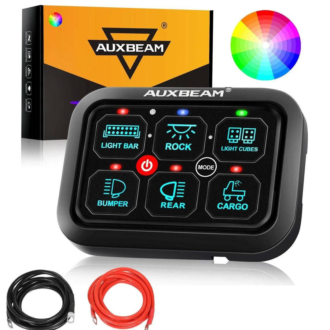 هذا المنتج هو عبارة عن لوحة مفاتيح (Switch Panel) للتحكم في ملحقات السيارة الإضافية، من إنتاج شركة أوكس بيم (Auxbeam).
#مزاد_يم_أعلى_سعر_ابيع

©تتضمن اللوحة خيارات تحكم متنوعة تشمل وضع التشغيل المستمر (Toggle) والوضع اللحظي (Momentary).

© تتميز بتصميم مخصص للسيارات المعدلة لسهولة إدارة الإضاءة والأجهزة الكهربائية.

©تحتوي العبوة على نموذج RA60 وفقاً للملصق الظاهر عليها.

#جديد لوك بالجيس غير مستخدم.
#توجد خدمة توصيل للمحافظات كافة.


**إذا كنت صاحب هذا الإعلان وتريد حذفه لأي سبب، رجاءا أرسل رسالة إلى الدعم الفني**