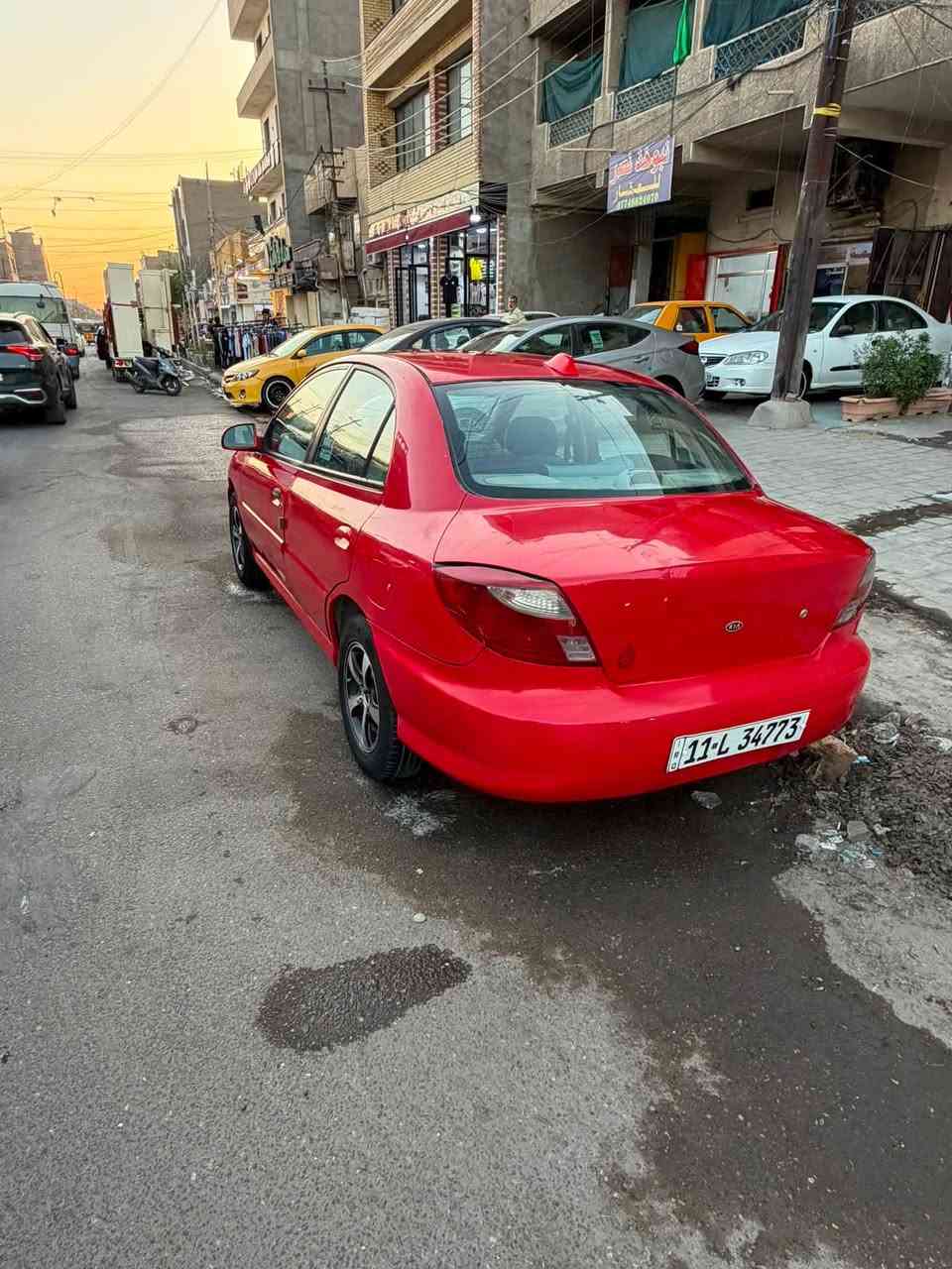 كيا ريو موديل ٢٠٠٢ رقم بغداد كله جديد مكينة ١٦٠٠ تبريد منظومه جديدة شغال صدر جديد سيارة حلوه مصبوغه عام بدون حادث تكم قمارة لغود شواصي مكفولة بدون خياس مكاني بغداد الجديدة السعر ٣٧ ورقه رقمي ***********
