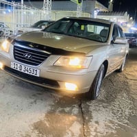 سيارة سوناتا موديل 2007 محدثه 10خليجي مكينه 2400 فول موصفات فتحة اشاير...