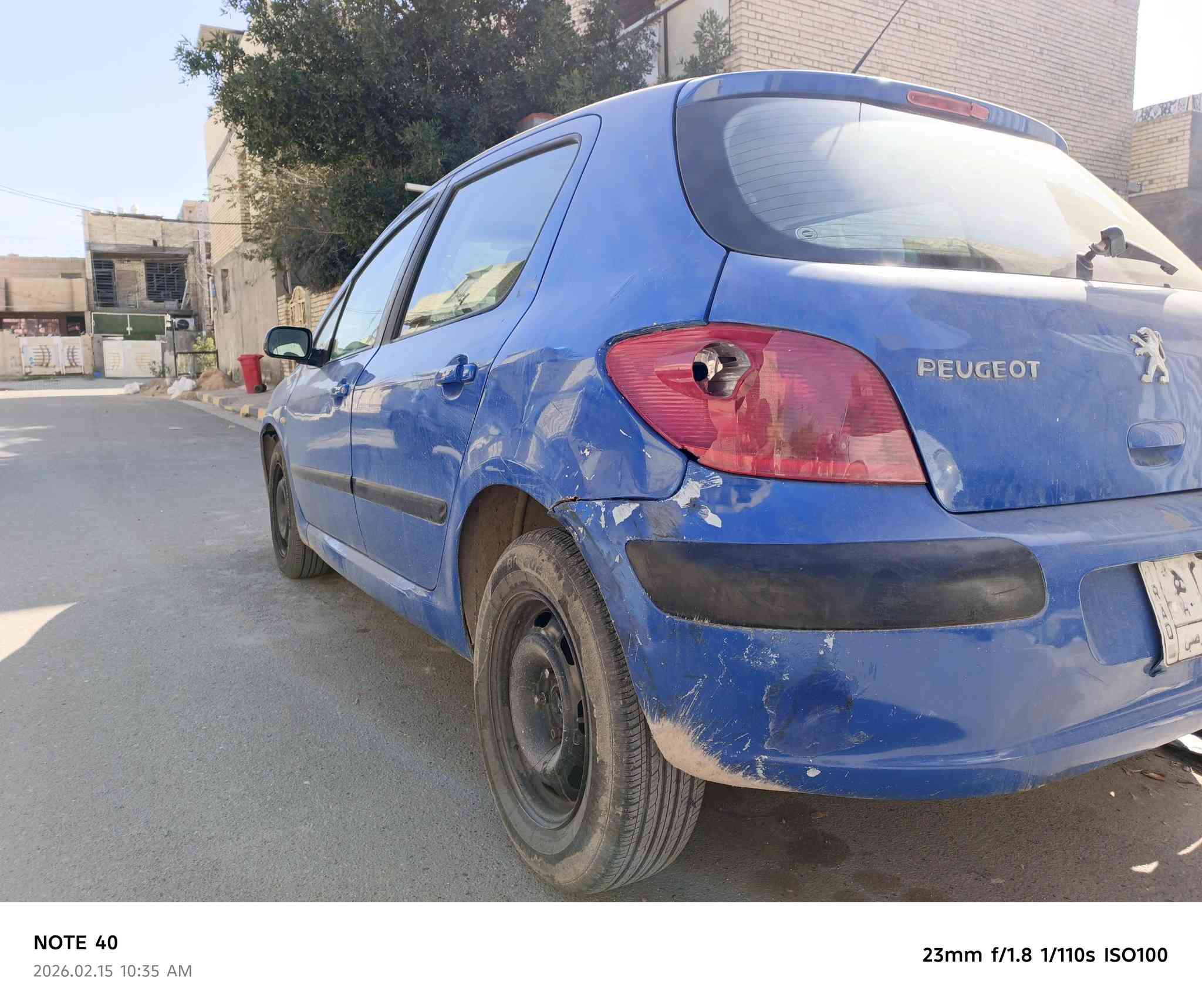 بيجو 307_2005
سياره نظيفه وغرفتها حلوه 
سنويه ساقطه السياره مصبوغه صدرها نص عمر 
مكانها بغداد  الحسينية ***********
