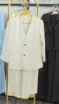 طقم رسمي • كتان صيفي • مريح