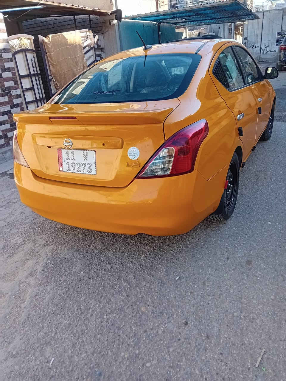 نيسان فيرسا٢٠١٣واردامريكي حادث جاملغ وبنيدسياره جاهزه خيرمن الله السعر٧٥ رقم صاحب سياره ***********
