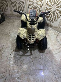 دراجه رباعية باتري جديد دراجه نضيفه حيل  محرك فول خير من الله دراجه سع...