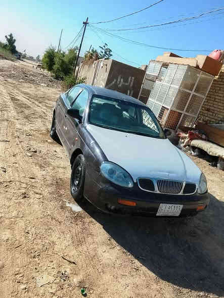 مكلف بنشر دايو لكنزه موديل 2001 للبيع السعر 11 ورقه قفل محرك وكير جدد ع شرط اوتوماتيك رقم بابل الماني تحويل مباشر عليهه غرامات 750 الف عل مشتري مكان السياره الديوانية قضاء الشاميه ***********
