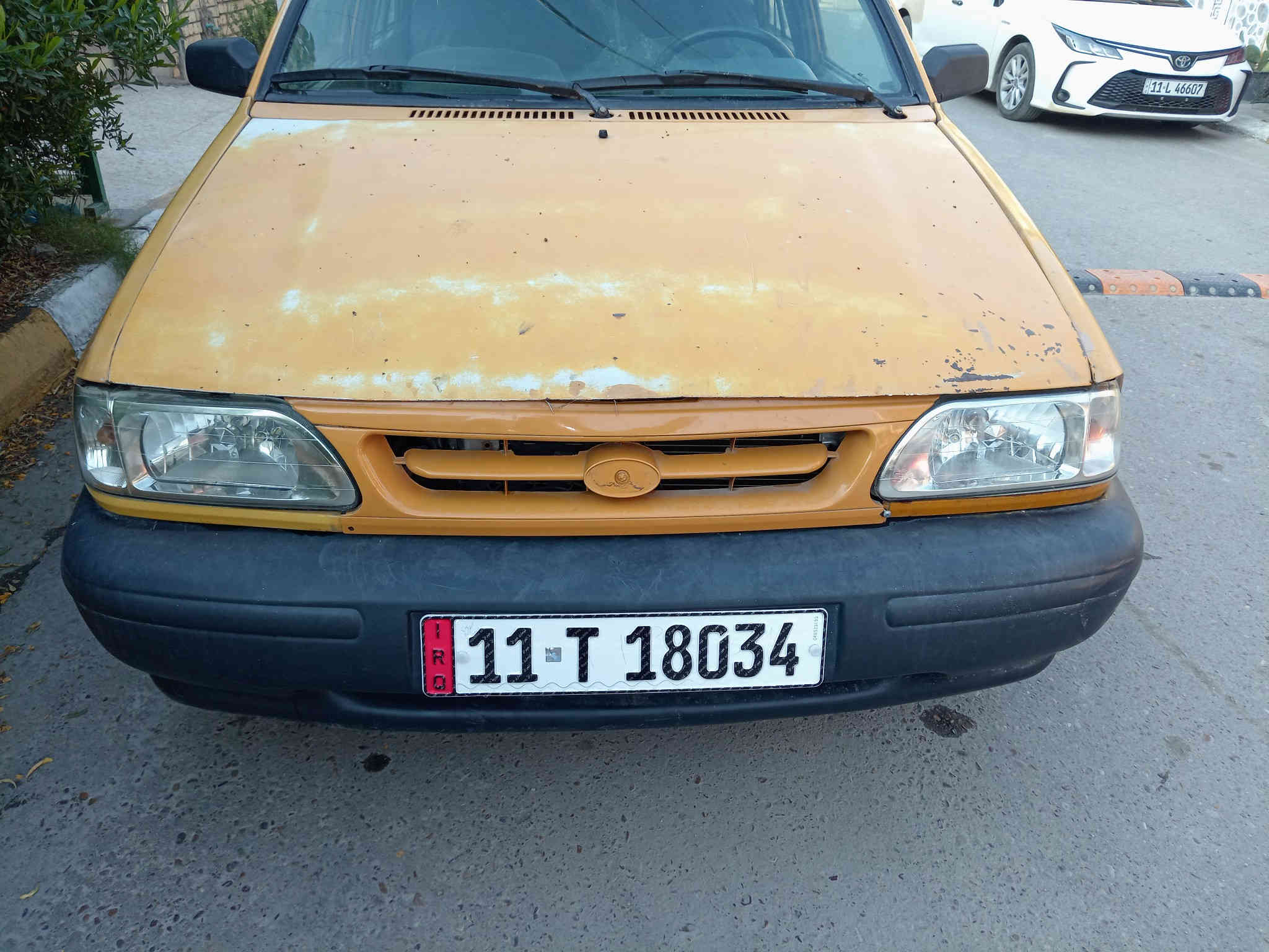 السلام عليكم شباب للبيع سايبا موديل ٢٠٠٨ باور رقم بغداد دولي سنويه وهزه جديدة مصفره من كلشي شرط التحويل سياره جاهزه مكينه وكير نضيف صدر أمامي خلفي نضيفه تخم تاير جديد كهربائيات شغاله سياره مال شغل شواصي بلادي لا لحيم ولا تصليح موضحه بل الصور السعر ٢٠ ورقه مكاني بغداد ***********
