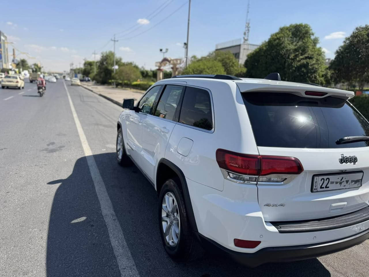 Jeep grand cherokee 2021 
Laredo
٦ پستۆن گێر و مەکینە کەپس
سەنەوی و رەقەم نوێیە
کلین بێ بۆیاخ تەنها ئەو شوێنەی دیاری کراوە PDR
بێ ناوگرتن بێ ئەرباگ 
200 هەزار کیلۆمەتر رۆشتووە
بەناو خۆمانە بەناوکردن بەشەرت
رەقەم هەولێر
سندوق شەفت 
شەغال بەسمە و سویج بەسمە 
زۆر مواسەفاتی تر 
نرخ 252$ مەجالەکی باش هەیە
*********** أربيل, العراق
