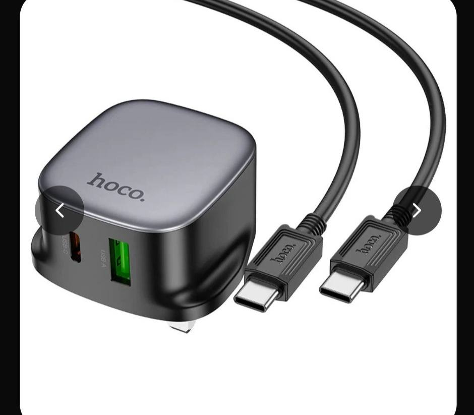 🔋⚡ عرض مميز الآن ⚡🔋
شاحن HOCO CS32B السريع بقدرة 20W وصل حديثاً!
✨ المميزات:
✔️ شحن سريع PD 20W + QC3.0
✔️ منفذين شحن USB + Type-C
✔️ يشحن هاتفين بنفس الوقت
✔️ حماية ذكية من الحرارة وارتفاع التيار
✔️ جودة عالية وتصميم أنيق
✔️ يأتي مع كيبل Type-C بطول 1 متر
📱 مناسب لمعظم الهواتف مثل:
آيفون – سامسونج – شاومي – هواوي وغيرها.
💰 السعر: 10.000 دينار فقط
📍 متوفر الآن – الكمية محدودة
الديوانيه سوك ابو جميغ
راسلنا على الخاص أو واتساب للحجز


**إذا كنت صاحب هذا الإعلان وتريد حذفه لأي سبب، رجاءا أرسل رسالة إلى الدعم الفني**