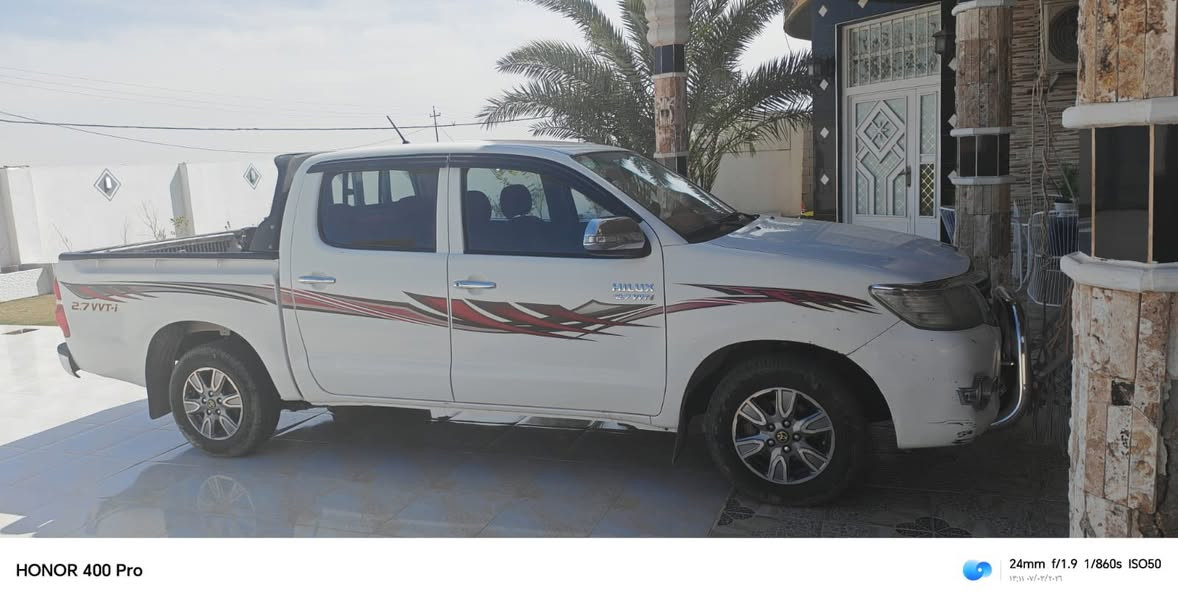 سلام عَـليـكم
تيوتا 2014 للبيع 
كفالة محرك وكير 
المكان ديالى بلدروز 
للأستفسار ‭0780 891 3053‬
