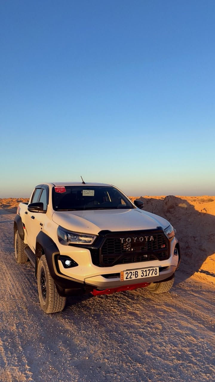 سلام عليكم هايلوكس GR موديل 2025 ماشي ٢ الف بعده بحالة الوكاله وسياره ضمان شركة ساس تريد تحويل ثاني يوم 
*********** الاستفسار اكثر
