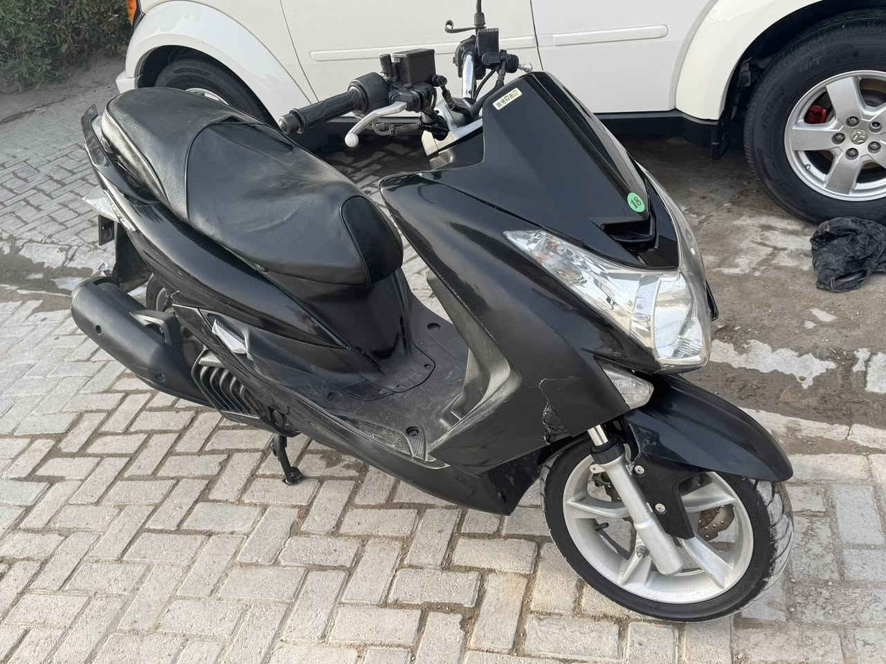 للبيع دراجه ياماها ماجسته اس 🔥🛵
✋🔥

‏,‎الصناعه:ياباني ،       2011مديل

رقم بغداد انكليزي باسمي 

تحويل ثاني يوم

‏(cc حجم المكينه 155)

‏‎(شلعه :ومعدل .)

طخه ازغيره بالجاملغ موضح بالفديو

تاير خلفي اصلي شادلها

استان كهربائي +لونها ابلادي اسود ملكي

‏‎المحرك:نضيف كلش  برغي ممفتوح. شرط الفحص مداخله تصليح او فيتر

كهربائيات اذا لكيت زلغ بواير اوالضفيره ترجع الدراجه

‏‎كشر مثل مشوفون بصوره  نضيف كلش 

‏ ‎دراجه كشر ومكينه نضافتا٩٩  ‎%‎

‏‎كامله أيٌ نقص مابيها‎    

دراجه مميزه ونضيفه وحلوه بلخير علياخذها 

‏‎  دراجه نضيفه كلش حلوه 

‏‎س/16$   )))وبيها مجال قليل للطيبين))) وبلخير علياخذها❤️

‏‎متواجد بغداد

‏‎لاستفسار ***********
