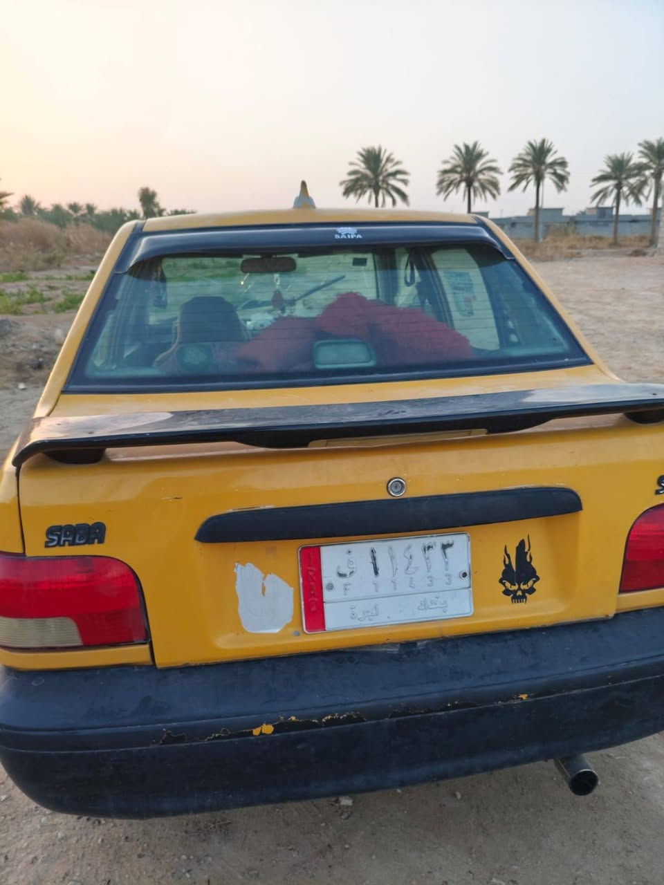 سلام عليكم سايبه البيع موديل 2011سياره جاهزه سعر22بيه مجال مكاني فلوجه***********
