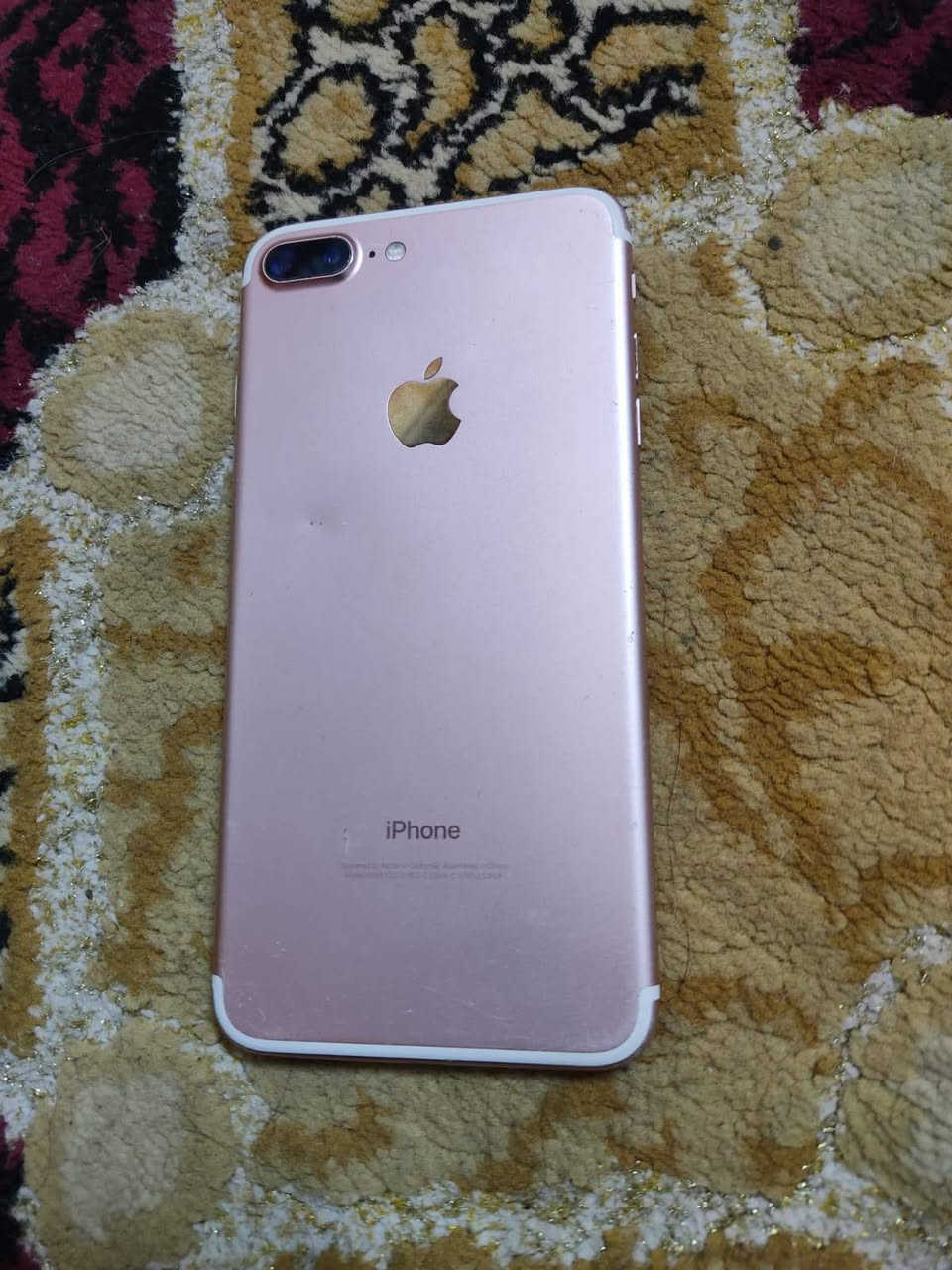 ايفون سبعه بلاص فقط بي ضربه بالجامه شاشه مو مبدله اصليه
مبدله بطاريه فقط
 السعر 50


**إذا كنت صاحب هذا الإعلان وتريد حذفه لأي سبب، رجاءا أرسل رسالة إلى الدعم الفني**