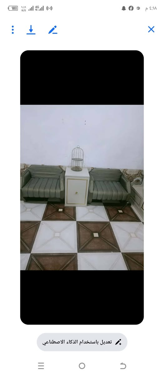 السلام عليكم
غرفه للبيع 
12قطعه
نضيفه 
جدن 
ام التاج تركي 
ام الابواب يعني موسلايت 
جديده معنه الكلمه
السعر ماسب كلاش 
2مليونين وميه
الشراي يجيني على الخاص واني خادم


**إذا كنت صاحب هذا الإعلان وتريد حذفه لأي سبب، رجاءا أرسل رسالة إلى الدعم الفني**