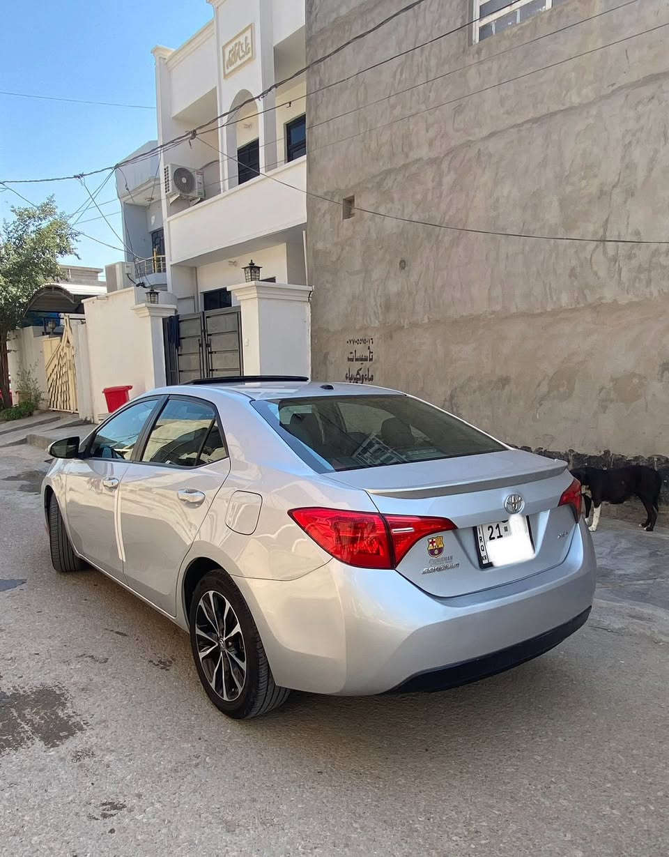 تويوتا كورولاXSE موديل ٢٠١٧
-------------------------------------
#السعر : 152
#وبي مجال بسيط 
#ماشية : 152 
#الرقم هاتف *********** 
#الرقم السيارة : سليمانيه
#مكان السيارة : المقداديه
-------------------------------------
#وارد امريكي ضرر بنيد فقط بدون دواخل 
#كورلا خمسينيه يعني موصفات خاصه 
#مواصفات فوووول
تحكم ستيرن
بصمه تشغيل
بصمه أبواب
سلايد بسقف 
شفتات تبترونك
كشنات جلد
شاير بالمري
لايت زنون ابلادي
ويل كب 17 خمسينيه
كامره خلفي
مكينه 1800 VVT
سياره هواي بيه موصفات لين خاصه معروفه 50 سياره
جاهزه من كل نواحي نظافه كما موظحه بصور
