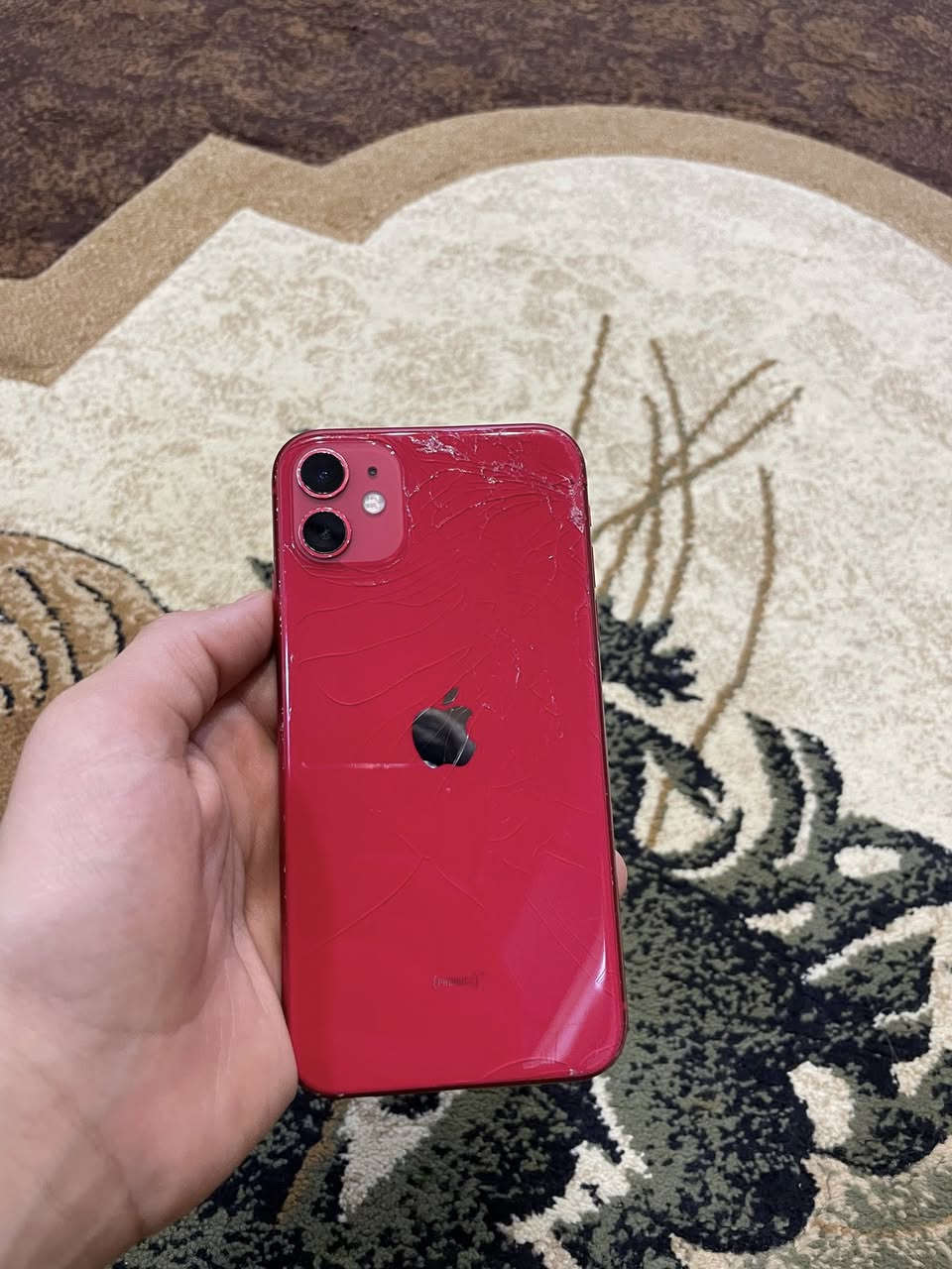 آيفون 11 عادي 

ذاكرة 128 

بطارية 77

مبدل شاشا وضهر مفطور 

السعر 165 بي مجال قليل

مكاني موصل ايسر حي فلسطين 

رقمي *********** شراي اتصل
