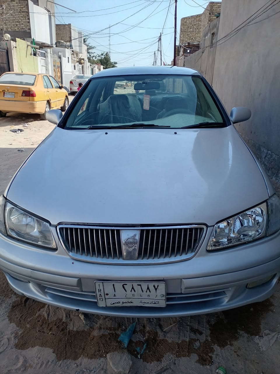 السلام عليكم نيسان صني مديل ٢٠٠٠ رقم قادسيه السياره صبغ عام جماليه كير مكينه حداديه تخم تاير مكفولات السياره حلوه جاهزه مكان نجف السعر ٥٣ وبيها مجال للطيبين  ***********
