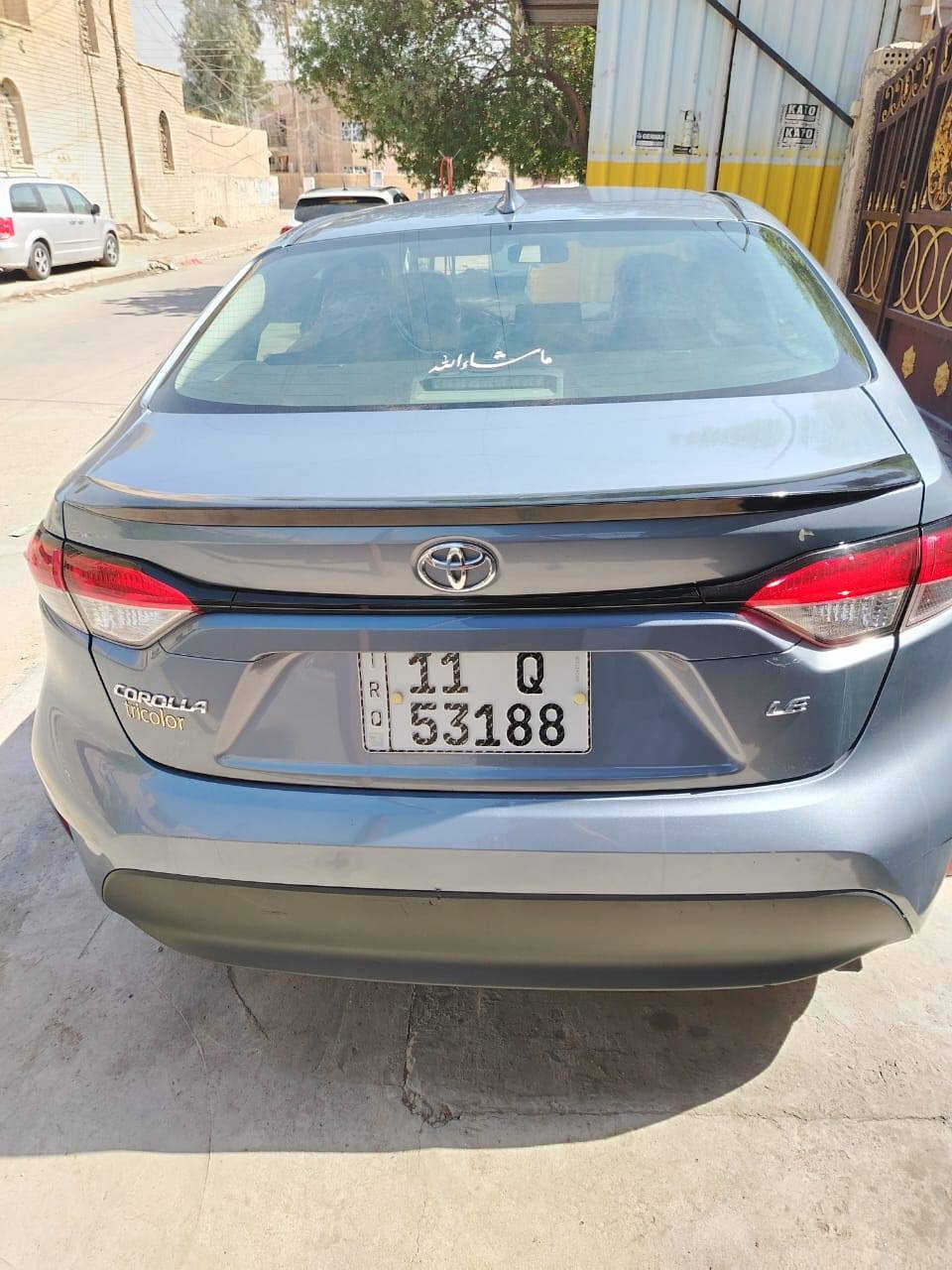 السلام عليكم
كورلا موديل 2023 LEوارد امريكي بانزين 

بدون ايرباك بدون دواخل فقط جاملغ مبدل صور الحادث بالمنشور

عداد المسافه 46 مدومشمه عام داخل لونين السياره 

السعر المطلوب 152وقابل للتفاوض مكان السياره بغداد الدوره هاتف ***********
