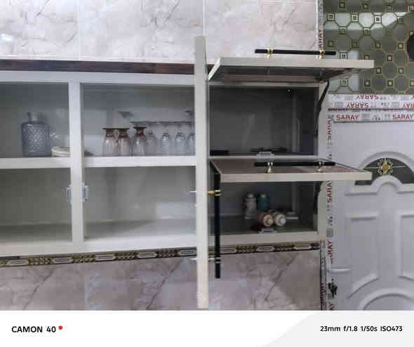 يالله سلام عليكم كاونتر للبيع جديد ممستخدم شي قليل بعدة جديد ستعمال شهر 3 قطع كاونتر ولملحق مترين والسنك متر تفصال  السعر 375 وبي مجال بصيط مكاني بعقوبه بهرز للتواصل الاستفسار ع رقم *********** تصال او واتساب متواجد
