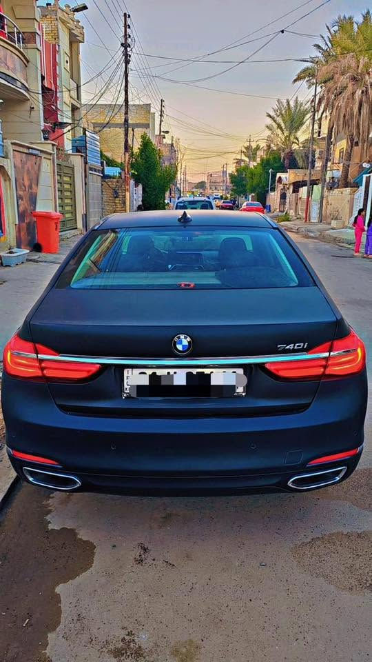 للبيع سيارة bmw 740i موديل 2017 وارد الماني
مكينة 6 سلندر b58 ارغب مكينة
فول مواصفات عدا الفتحة 3 بصمات واحد شاشة
مغلفة ppf اسود طافي كلفني 20 ورقة
داخلة بدون حادث هنا وسونار مرفق ويا المنشور للبيع فقط رقمها سليمانية باسمي تحويل ثاني يوم 
مكانها بغداد الشعب 
***********
