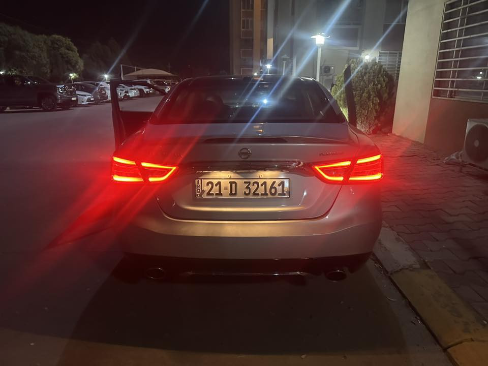 نيسان ماكزيما 2018 بلاتنيوم وارد امريكي
كير ومكينة بشرط ع فحص 
مكينة 3500 6V 
اشاير بل مري + مري قلاب 
كامرات بل مري 
رادار جانبي 
بردة خلفية 
ستيرن تادفئة 
كشنات تدفئة تبريد 
كشنات جلد 
سماعات Boss 
رادار امامي حساسات امامي خلفي 
تحديد سرعة نظام اوتو ستوب 
كامرات 360 محيطية كامرة امامية 
ويل كروم 18 
ستوب لايت جنح صندوق بلادي 
فتحة سقف عدد 2 
مانع انزلاق 
شاشة كبيرة 
دبل اكزوز 
بصمة + تشغيل عن بعد  
كراسي خزن ميموري 
صاج تخشيب الباب والدشبول 
وضعيات قيادة سبورت ونورمال 
ماوس تحكم خرائط وشاشة 
تحكمات ستيرن فووول 
تبريد فول ماشاء الله 
سيارة مال بيت مداريها اكثر من روحي 
تخم تاير جديد 
دهن كير جديد 8 لتر  مو 4 يعني حت دهن التورباين مبدلة 
منظومة زنون ناصي شمسي عالي ثلجي بلوجكترات زنون 
بل عافية على الياخذها 
السيارة بدون صبغ 
السعر 145 بيها مجال 
سنوية جديدة 2031 
سيارة باسمي حصرا شرط تحويل 
مكاني سليمانية خلف مجدي مول 
للاستفسار ***********
