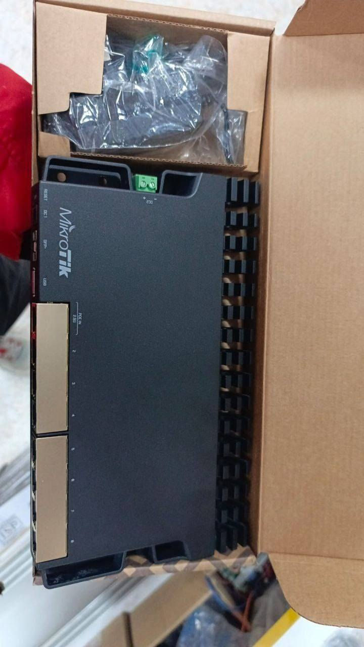 💥توفر جهاز من شركة مايكروتك 5009
💥كل بورتاته گيگا
💥يتحمل ترفك  1گيكا صافي 
افضل هب حاليا
275الف توصيل مجاني


**إذا كنت صاحب هذا الإعلان وتريد حذفه لأي سبب، رجاءا أرسل رسالة إلى الدعم الفني**