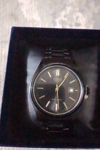 العنوان بغداد الأمين الثانيه  ساعهCASIO QUARTZ الوم اسود