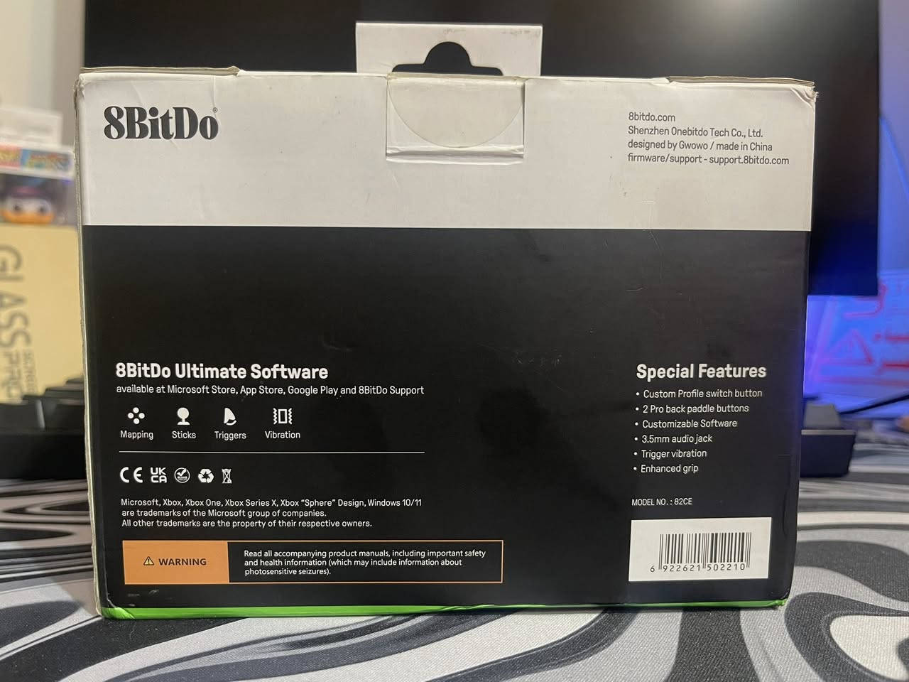 من رخصة الادمنية
جوستك اكس بوكس من شركة (8BitDo)
يشغل كل من 
سيريس اس
سيريس اكس
اكس بوكس وان
وندوز (11/10)
السعر 26 شامل التوصيل


**إذا كنت صاحب هذا الإعلان وتريد حذفه لأي سبب، رجاءا أرسل رسالة إلى الدعم الفني**