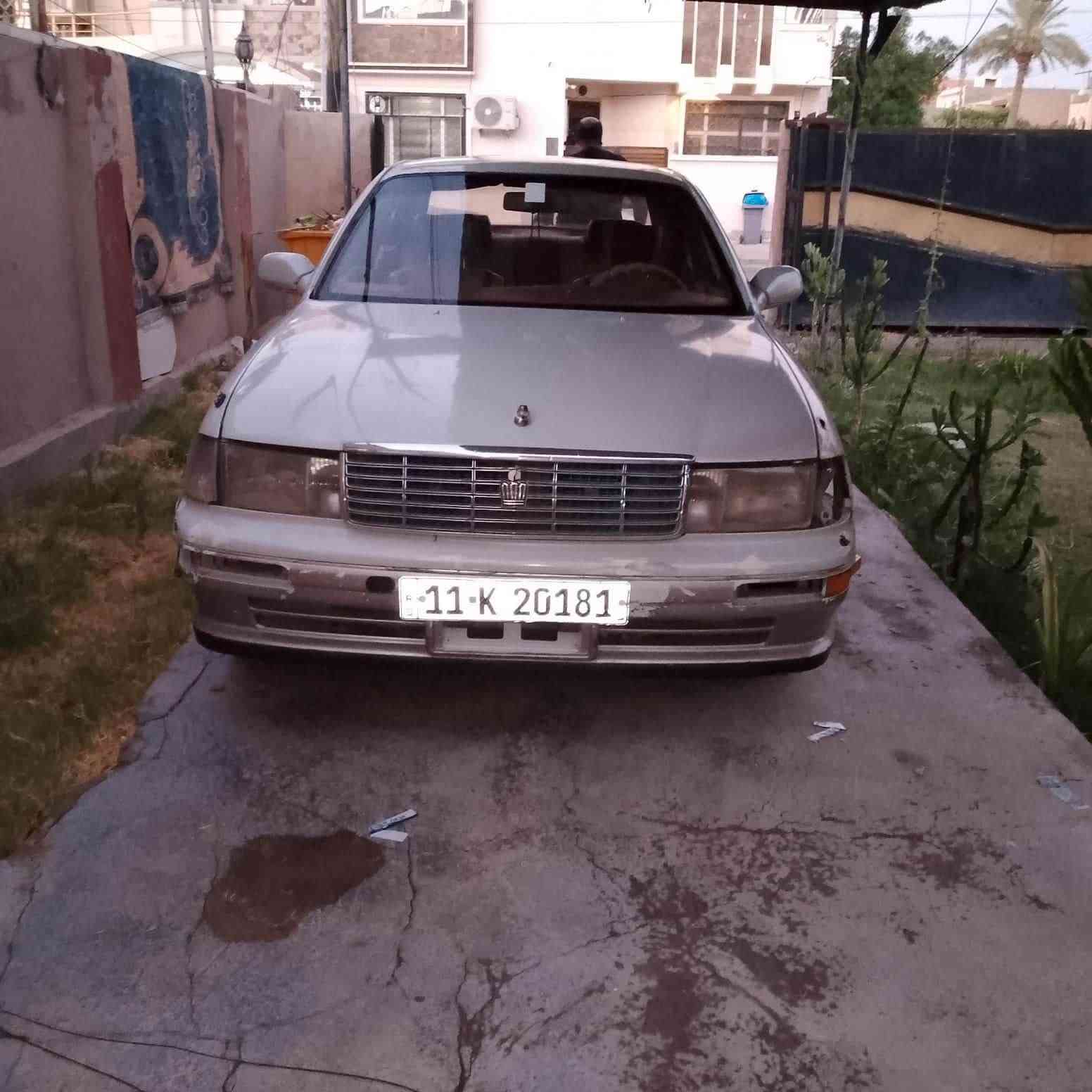 للبيع كراون بطه متصل 
موديل 93 مكفوله من الكص رقم بغداد ب اسمي السياره 
سعرها 45 وبيها مجال 
مكان بغداد
*********** للتواصل
