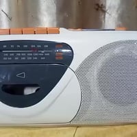 مسجل كاسيت ماركة مورفي انكليزي كاسيت+راديو موجات الراديو fm +mw+lw شغا...