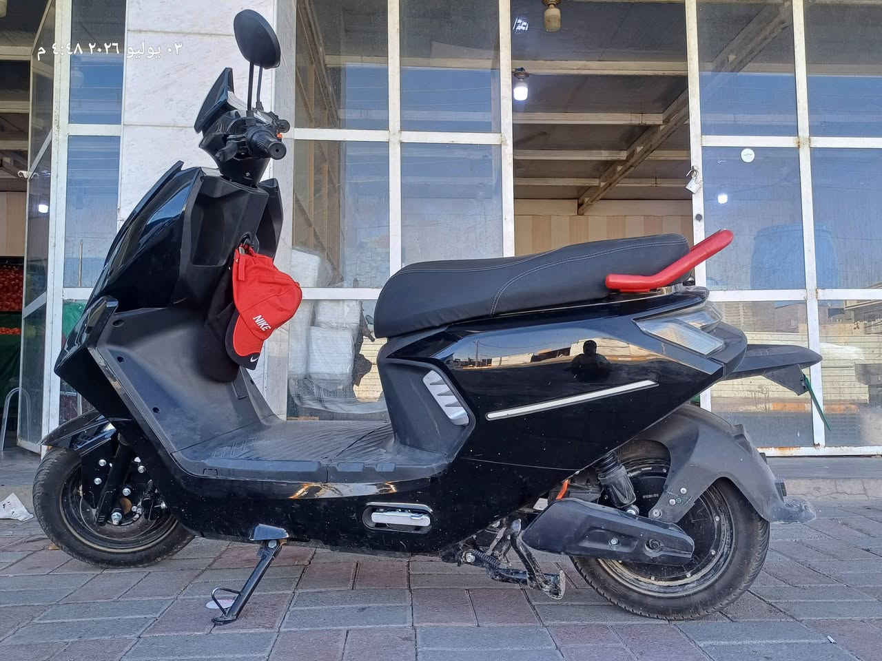 فضائي للبيع دراجه مستخدمه 45 يوم بعده ع وضعه بطاريات شرط فولل فقط الجاملق الخلفي بيه كسور 
المكان الرمادي التأميم سعر الدراجه 650 وبيه مجال التواصل واتساب أو ع الرقم *********** يرهم مراوس حسب القناعه
