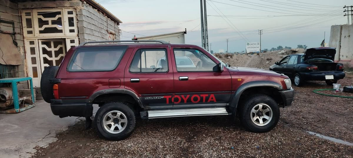 سلام عليكم سورف موديل 1997 محرك بلاد بغداد بسمي مراوس او بيع سعر ٦٠   ***********
