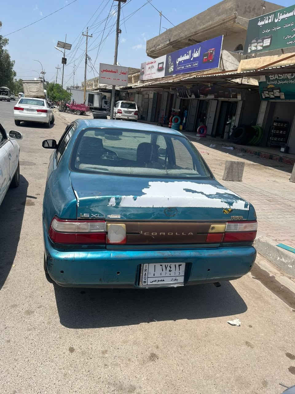 مكلف بلنشر
للبيع سيارة كورولا تويوتا موديل 1997 بلادي بحالة ممتازة جداً. السيارة تبريد وتدفئة شغالة والمحرك جديد كلياً، كهربائيات وميكانيك السيارة كلها شغاله، ومراياها الدخلية كهربائية .
للتواصل  على الرقم ***********.
الشراي يتصل @
