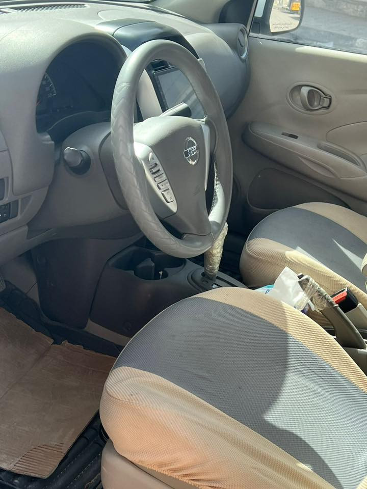 نيسان صني موديل 2024 كفاله السيارة عدا الضربه موضحة بالصوره ***********
