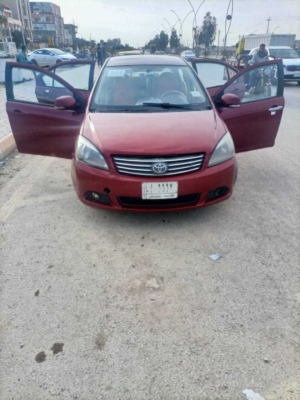 السلام عليكم
 كريت ويل فولكس خصوصي اللون احمر موديل 12 رقم القادسية  مميز مشروع وطني
كير ومحرك كورلا اوتماتيك
تبريد شغال
الحدادية جديدة و تيارات جديدة
استخدم شخصي مو تكسي
مصبوغه حزام بسبب خياسات
بسعر 33 ورقة وبيه مجال للشراي

النجف الأشرف قرب جسر الرضوية
***********
