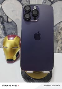 للبيع iphone 14 pro max ذاكره 256  بطاريه 93%  نظافته 95%  نموذج M وتر...