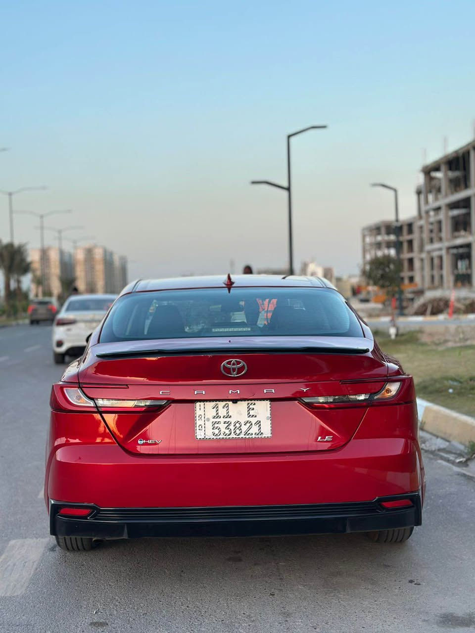 سلام عليكم 
لبيع Toyota Camryموديل 2025LE سياره جديده حادثها مثل مو موضح بل صور صبغ قطعتين مال الحادث ومن امريكا بيها البابين كلير سياره جاهزه مناقصها شي مواصفات le معروفه
سعر 200 وبيها مجال *********** بغداد, العراق
