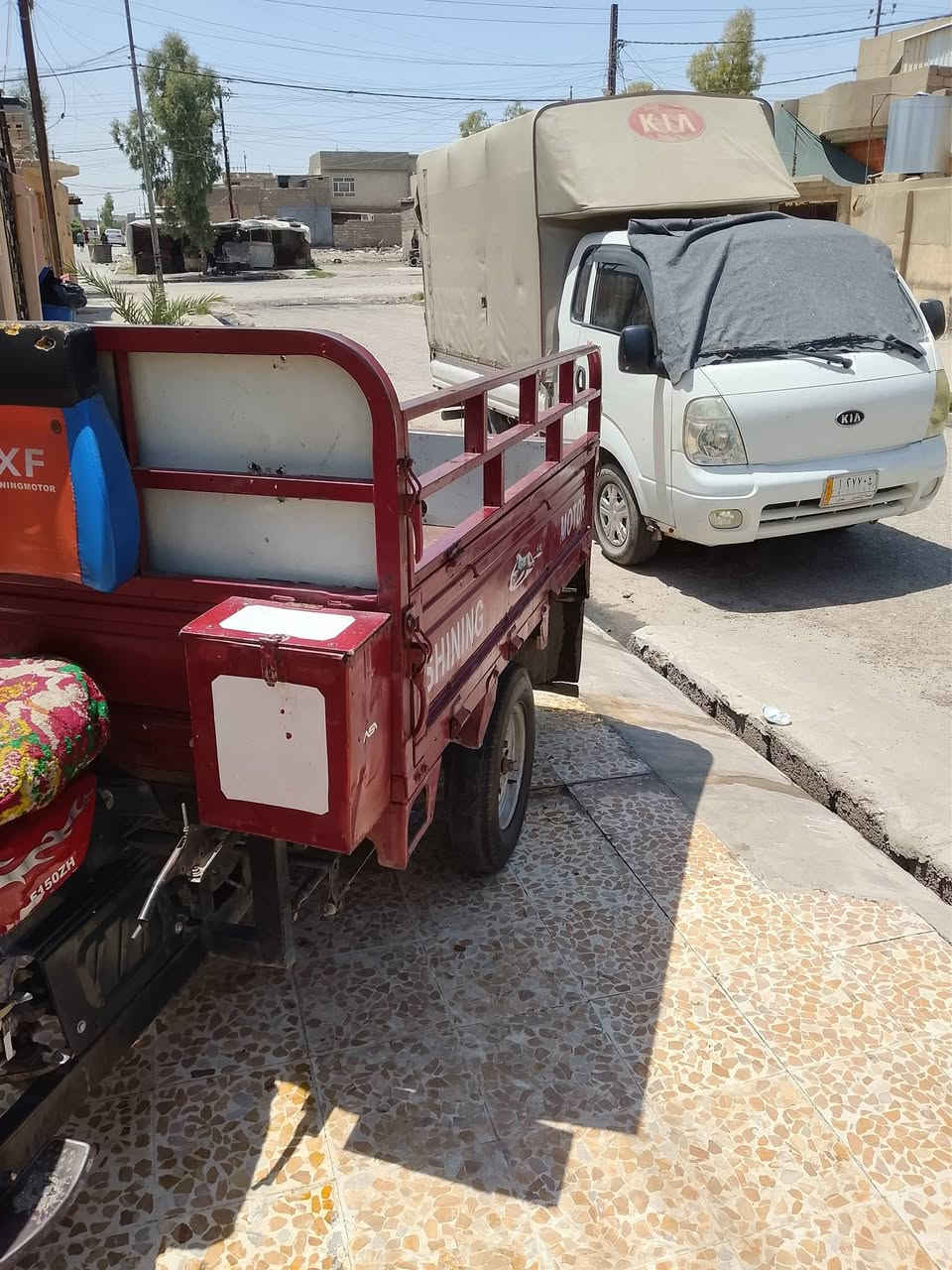 ستوته للبيع شاصي شرط محرك معمر موديل 18السعر 850بيه مجال التواصل رقمي *********** العنوان الموصل حي الانتصار
