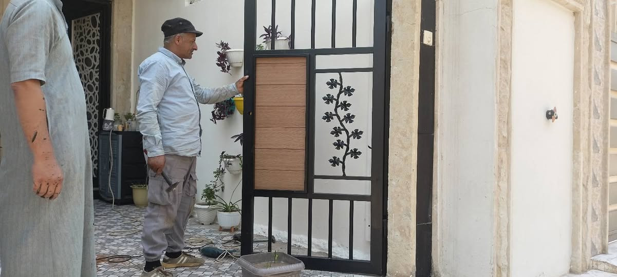الحمد لله صيانة وترتيب باب كبير لأحد المنازل في منطقة حمو رابي في الجانب الأيسر أبو حاتم كهربائي وحداد جوال متواجد في كل مكان داخل الموصل واتساب ***********
واتساب ***********
الحمد لله صيانة وترتيب باب كبير لأحد المنازل في منطقة حمو رابي في الجانب الأيسر أبو حاتم كهربائي وحداد جوال متواجد في كل مكان داخل الموصل واتساب ***********
