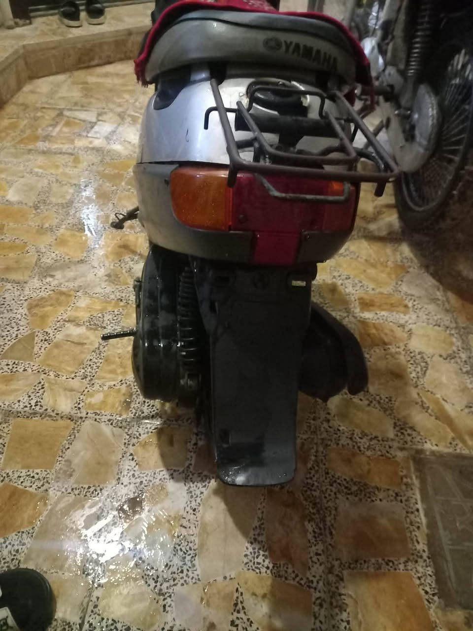 السلام عليكم دراجه بطه 2003لبيع نظيفه شلعه معدل تأيرات جدد شاصي مكفول وياله  جدد مكينه ناعمه سعر225وببه مجال الاستفسار مراسله الصفحه او الإتصال على الرقم ***********
