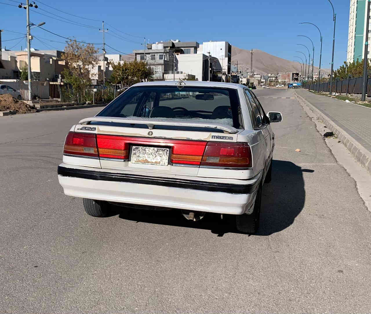 مازدا626مۆدێل 91تۆماتیک 12وبە خ ئاڕمی پلاستیکی سلێمانی بە شە رتی ئە وە لیات وغە رامە  گێڕومە کینە بە شە رت دە عمی قورسی نیە کامل کارە بای بە شە رت سعری 32گە ڵاومە عمە لە یە کی کە م گۆڕینە وە ناکە م مشتە ریت تە لە فونبکە ***********----***********لە سلێمانیم السليمانية, العراق
