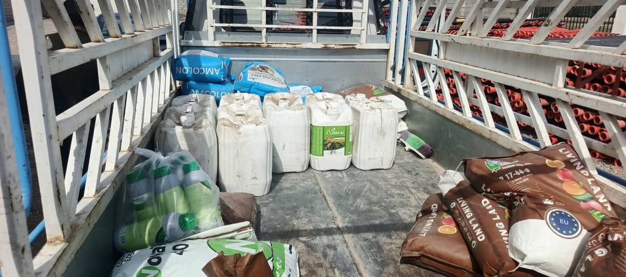 تجهيز فلاحينا مستمر 

يواصل مجمع البركة الزراعي تجهيز الفلاحين المتميزين بأفضل الأسمدة الورقية وأحدث منظومات الرش لضمان نمو قوي ومحصول أوفر.

🔹 جودة مضمونة
🔹 نتائج مجربة في الحقول

 مجمع البركة الزراعي… مع الفلاح من البداية حتى الحصاد.

للطلب والاستفسار الاتصال
***********
العنوان كركوك/ قضاء الحويجة/ سايدين المظهورية/ قرب محطة وقود النمطاد
وحي الله الجميع 💞
