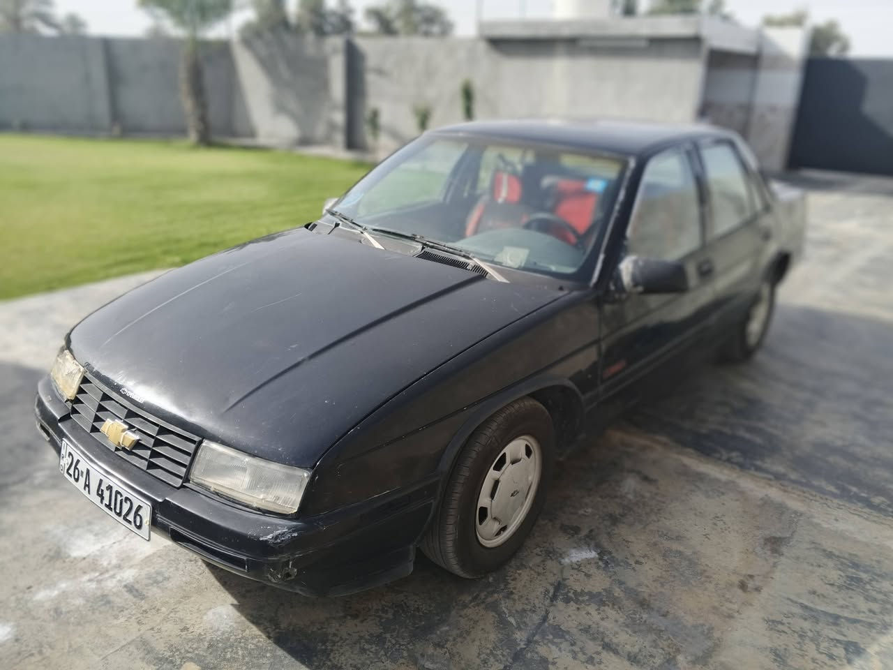 سياره للبيع كورسيكا شوفر ليت امريكي موديل 91 محرك بلادي رقم صلاح الدين السعر 22ورقه وبيه مجال الاتصال على الرقم ***********,***********
