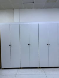 خزانة ٦ أبواب • أبيض • السليمانية