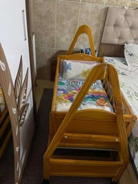 جديد • سرير اطفال • بمرتبة