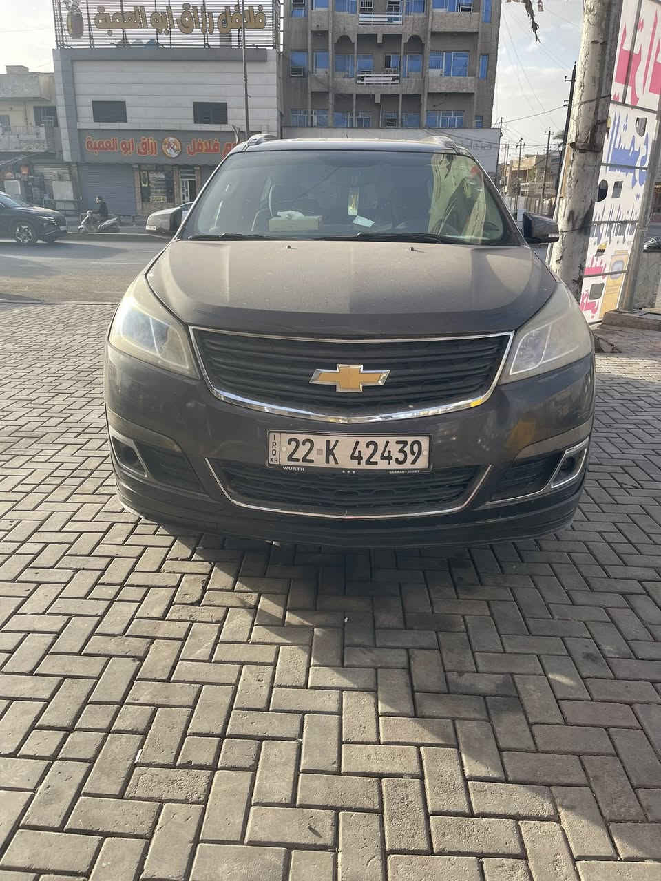 شوفرليت ترافس 2016 للبيع السياره نضيفه ما متعوبه بوضع الشركه حداديه نضيفه كير محرك نضيف حادثها جاملغ بدون دواخل ***********
