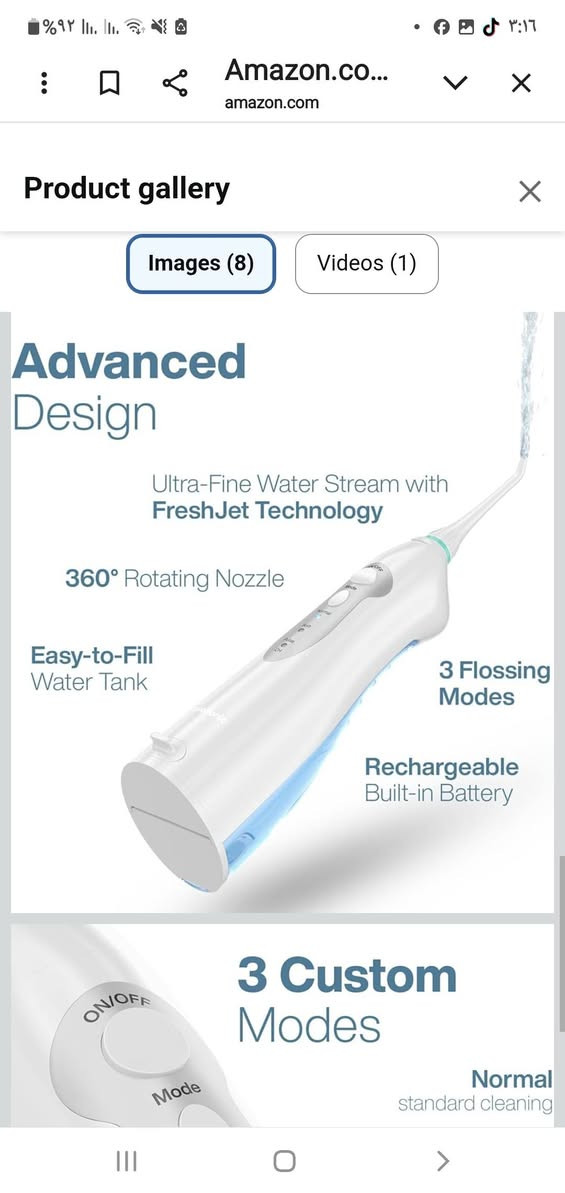 جهاز تنظيف اسنان مشتريه من الامزون 25 الف


**إذا كنت صاحب هذا الإعلان وتريد حذفه لأي سبب، رجاءا أرسل رسالة إلى الدعم الفني**