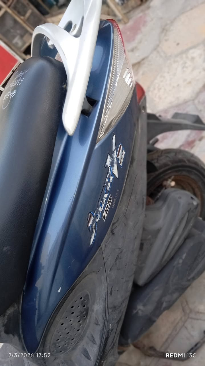 سلام عليكم دراجه بي تو حاويه    مكان ناصرية مركز السعر 850بيه مجال ***********
