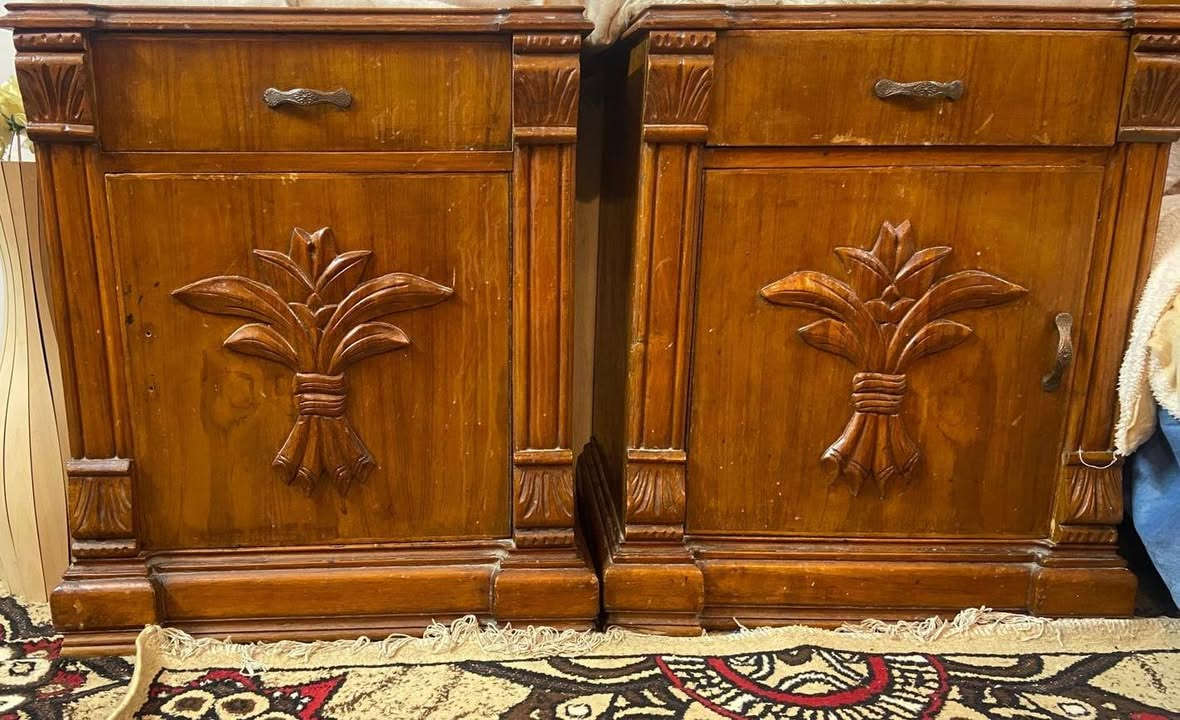 غرفة نوم صاج عراقي ثقيل للبيع 💼
الاستعمال: سنة واحدة فقط

• الحالة: نظيفة جداً (90%)

• عدد القطع: 6 قطع كاملة

• السعر: 900 الف دينار عراقي وبيه مجال

• الموقع: بغداد / الحرية

• للتواصل: ***********
•البيع مستعجل
