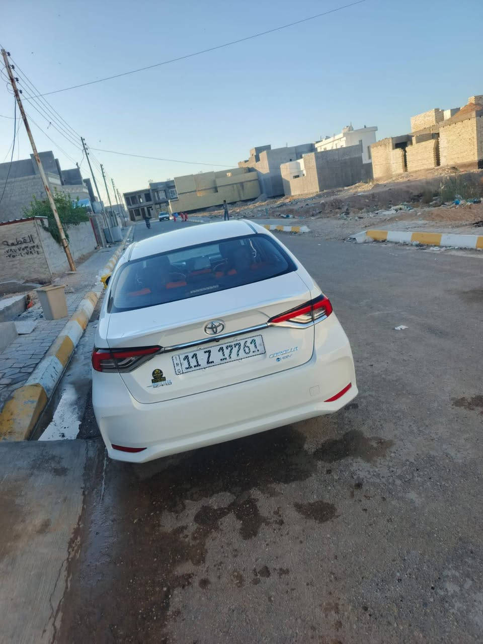 للبيع كورولا موديل 25 مكفوله سونار مرفق ماشيه 15الف مابيهه نقص لو شعره باسمي
فول مواصفات كشن كهربائي مواصفات الفول مكان عامريه الفلوجه 
السعر 152وبي مجال بسيط اي استفسار الاتصال 
***********
